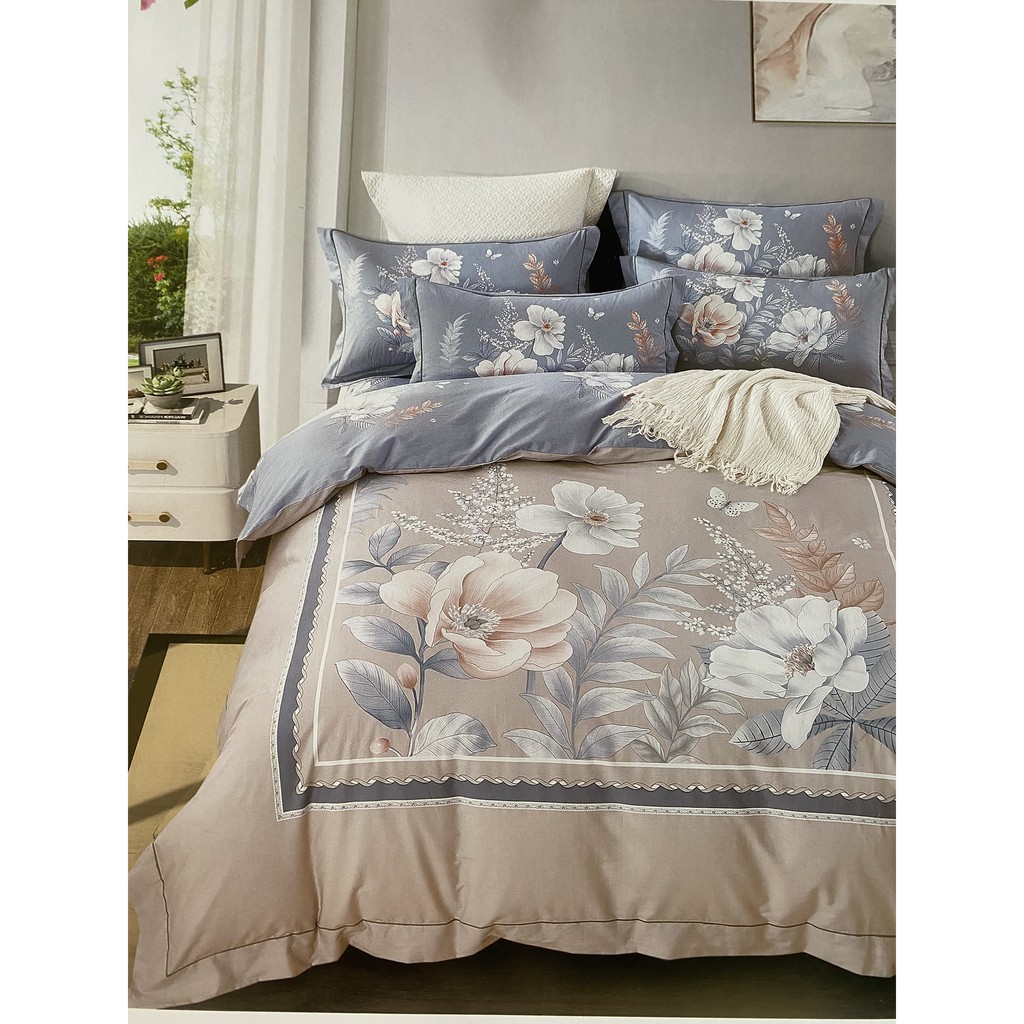 SIÊU PHẨM Bộ Chăn Ga Gối Cotton Organic MẪU 2021