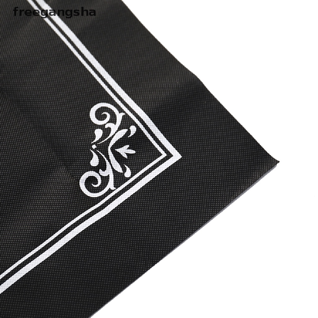 Khăn trải bàn tarot bói toán bằng vải họa tiết runes ma thuật