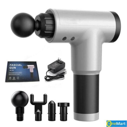 MÁY RUNG THƯ GIÃN CƠ BẮP TOÀN THÂN FACIAL GUN HG320 DÙNG PIN SẠC