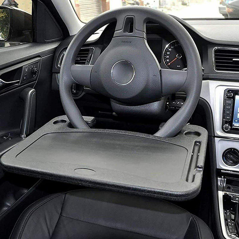 Bàn gắn vô lăng xe hơi đa năng tiện dụng