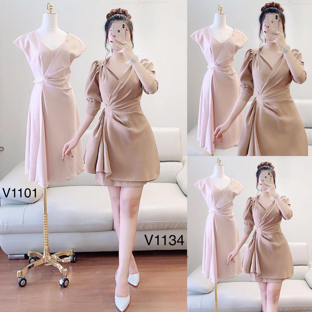 [ xả kho ] MiD Đầm Thời trang thiết kế V1134 Mie Design (kèm ảnh thật)