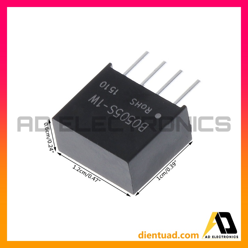 Module Mạch Cách Ly Nguồn - IC cách ly nguồn B0503S B0505S B1203S B1205S B1212S B2405S- 1W/2W - B2412SKCUT/MORISUN/PHINK