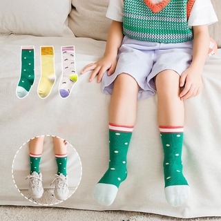 Set 3 Đôi Tất Cotton Hoạ Tiết Hoạt Hình Cho Bé