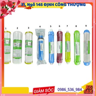Combo 9 lõi lọc nước kangaroo 1,2,3,4,5,6,7,8,9 👉 lõi lọc kangaroo chính hãng sale sốc