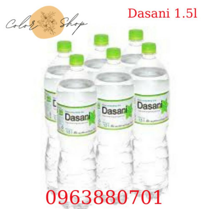 Nước suối DASANI 1.5l sản phẩm của CTY coca-cola Việt Nam