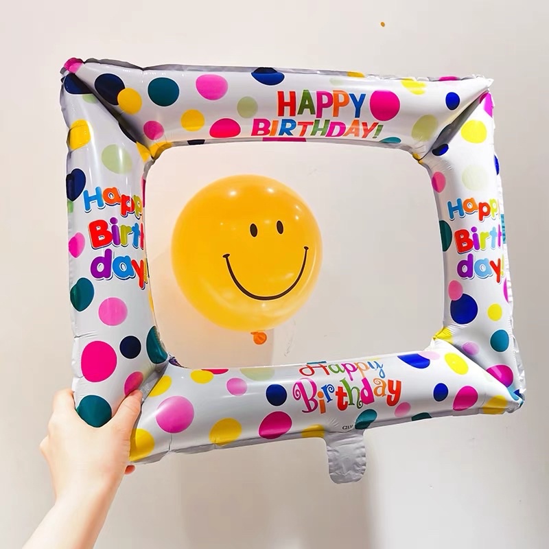 Khung ảnh bóng kiếng - đạo cụ chụp ảnh theo phong cách Hàn Quốc