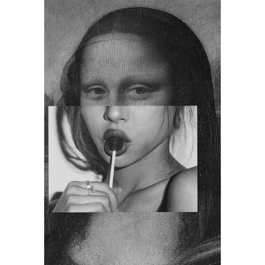 12 tấm Wall Collage giấy bóng keo sẵng dán tường trang trí phòng ngủ - theme Grund