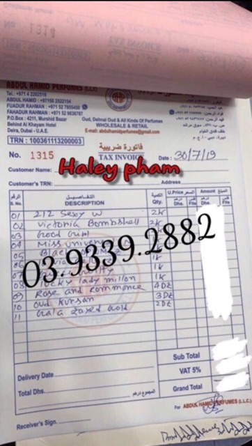 (GIÁ SỐC)  Nước hoa dubai Đại Bàng (Ghala zayed Luxury) | Thế Giới Skin Care