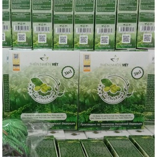 [Chính hãng] Cà Phê Xanh Thiên Nhiên Việt Tem Cào Chính Hãng Hộp 10 gói Giá Sỉ