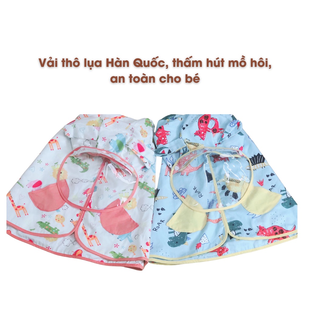 Áo Chống Nắng Unbee Cho Bé Chống Gió, Có Kính Chống Giọt Bắn, Chất Vải Thô Lụa Thoáng Mát, An Toàn - AC001