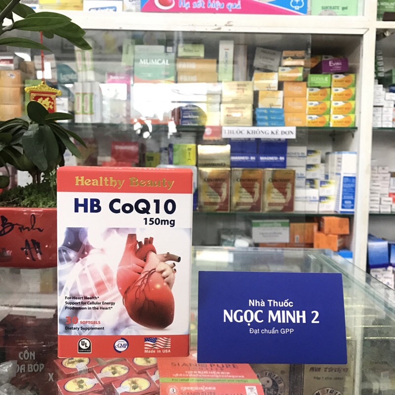 ✅ [Chính Hãng] [CHÍNH HÃNG] HB CoQ 10 150mg (Hộp 30 viên) cung cấp khả năng bảo vệ chống oxy hóa và hỗ trợ tim mạch