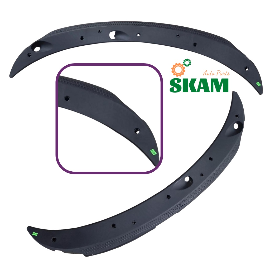 Ốp/ Nẹp chân kính chắn gió, Tấm chắn nước dưới kính DAEWOO MATIZ 1.2, CHERRY QQ2,  MSP: KS0604181, E220E10