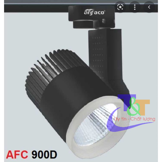 Đèn led chiếu điểm Anfaco AFC-900-12W trắng,đen