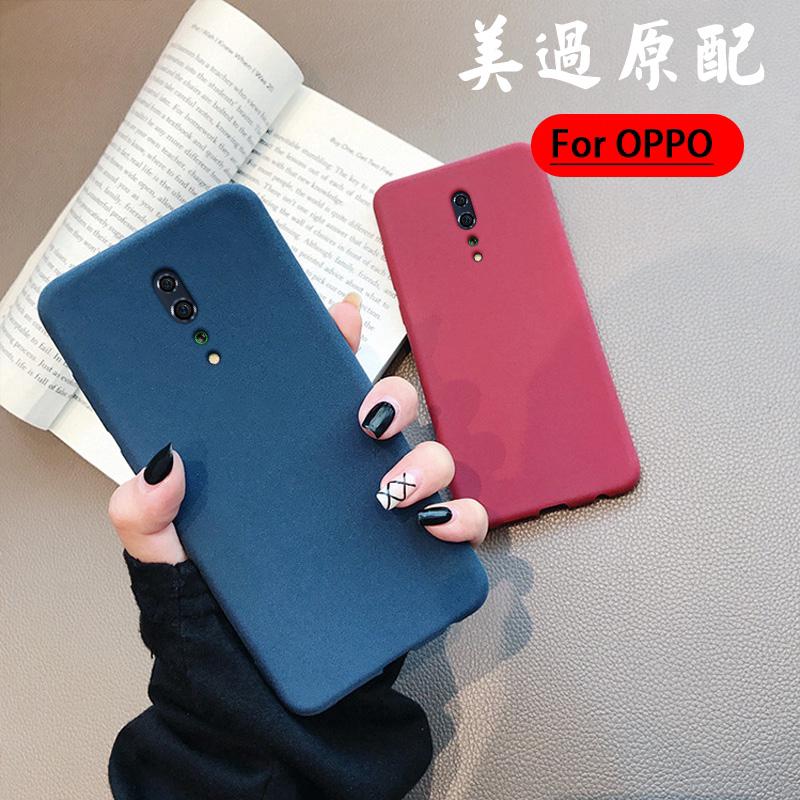 Ốp điện thoại silicone màu trơn cho OPPO A15 Reno Z /Reno 10X Zoom/ Realme 3 Pro/ X / A1K/ K3