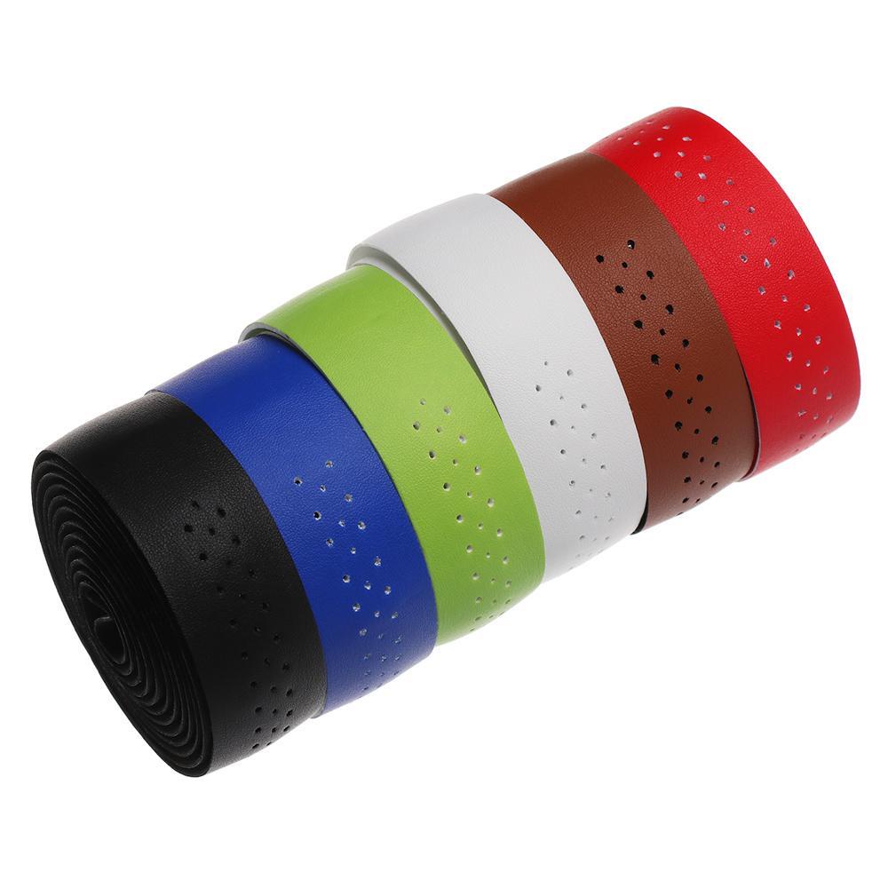 1 Cặp Băng Quấn Tay Lái Xe Đạp Bằng Da PU Chống Nước SHOUKEY