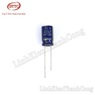Tụ Hóa 220uF 50V 8x12mm 10x16mm