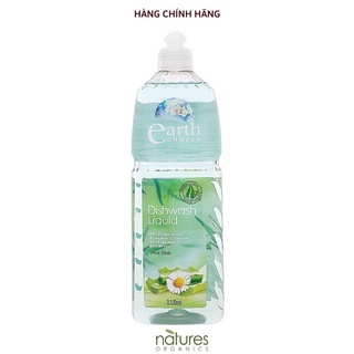 Nước rửa chén gốc thực vật Earth Choice Úc chiết xuất nha đam 1L không khô da tay