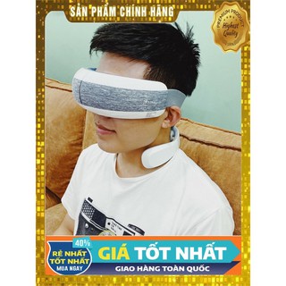 [HÀNG CHÍNH HÃNG] Máy Massage Mắt 4D Azaki E 191 Plus Bluetooth Nghe Nhạc Thư Giãn Giúp Mắt Thoải Mái,Giảm Quầng Mắt