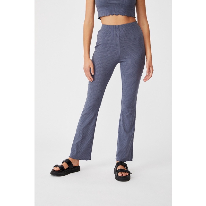 Quần dài nữ Cotton:On BELLA RIB FLARE PANTS
