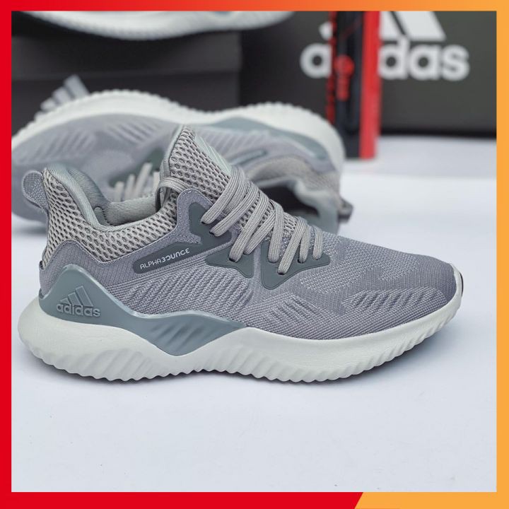 Giày Adidas Alphabounce Beyond Grey 👟 FREE SHIP, BAO ĐỔI SIZE 👟 Giày Sneaker Nam Nữ, Giày Thể Thao Cao Cấp, Giày Nam