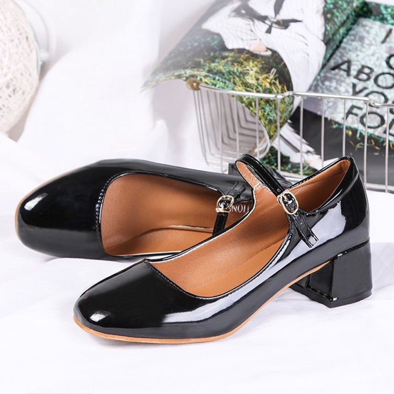 Giày cao gót IELGY mũi nhọn miệng nông đế dày kiểu dáng đơn giản thời trang cho nữ