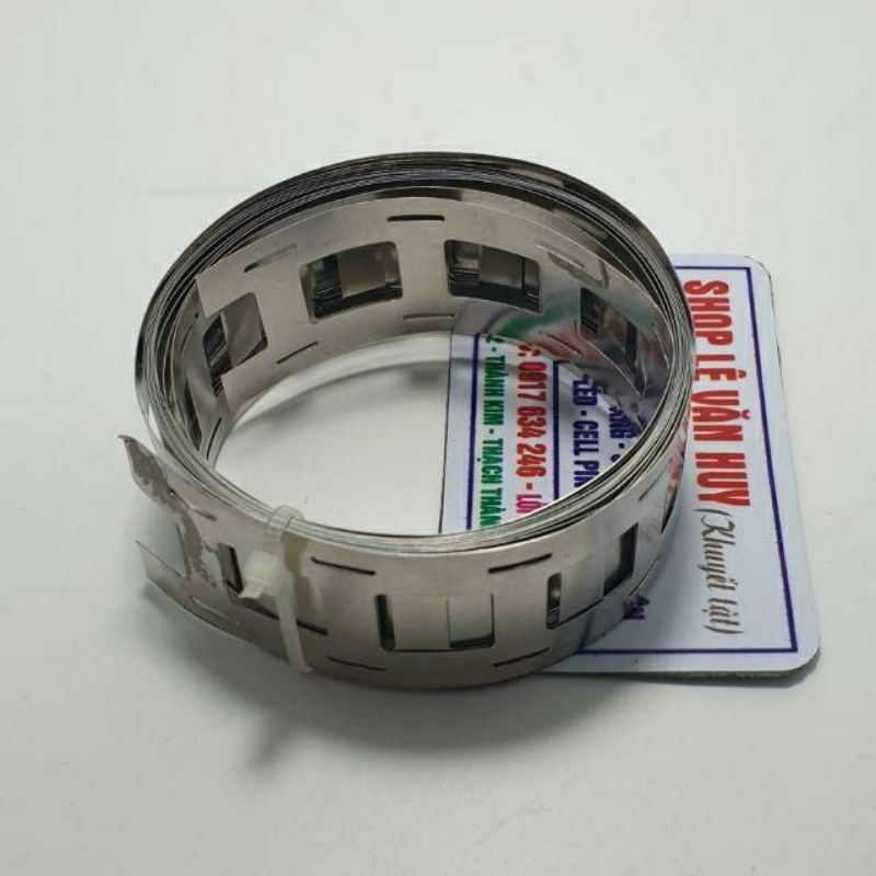 Kẽm đôi đóng pin 18650 cuộn 2m
