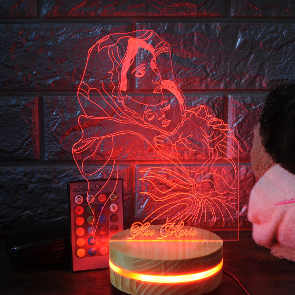 Đèn led 3D AVE MARIA