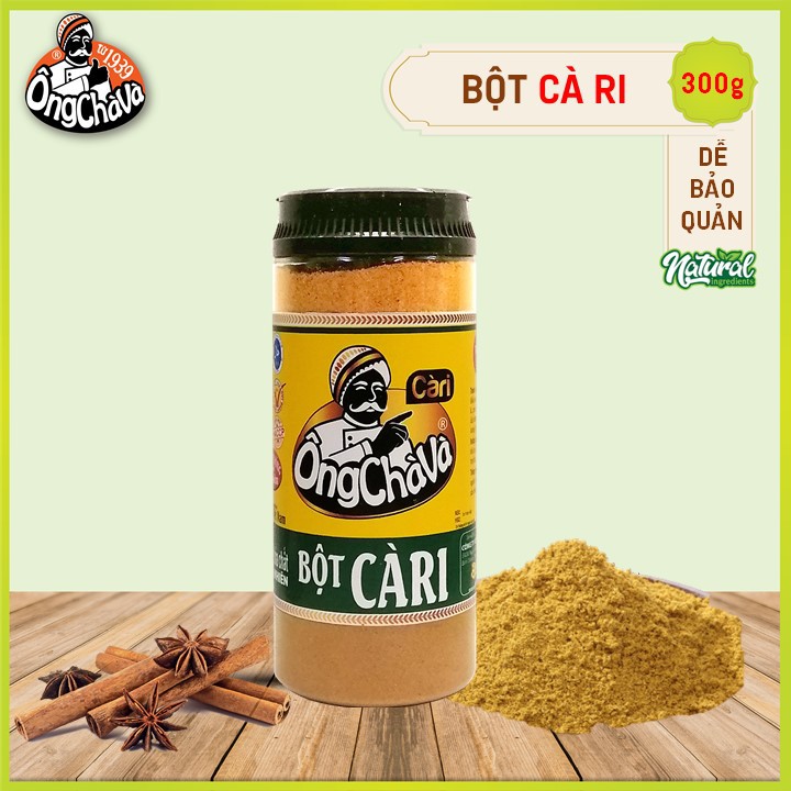Bột cà ri Ông Chà Và 300gram