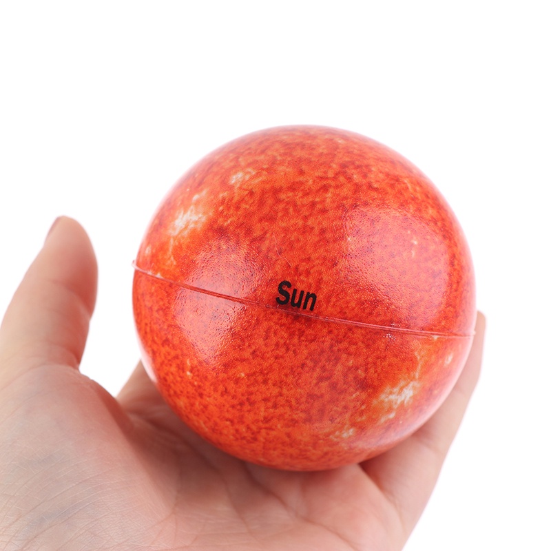 Bộ 9 Đồ Chơi Hình Các Hành Tinh Mặt Trăng 6.3cm Giảm Căng Thẳng