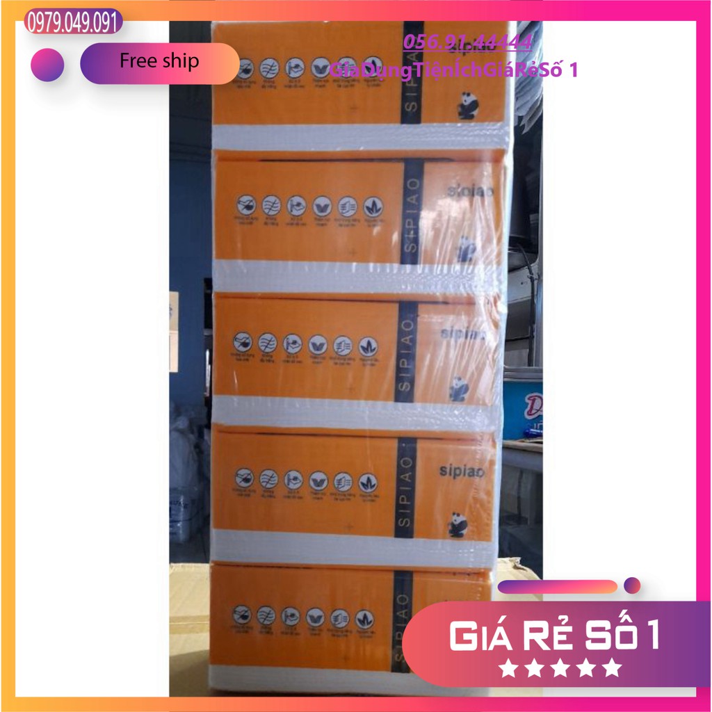 ⚡️⚡️ Giấy rút Hoàng Long cao cấp 1 bịch 260 tờ/2 lớp ⚡️⚡️