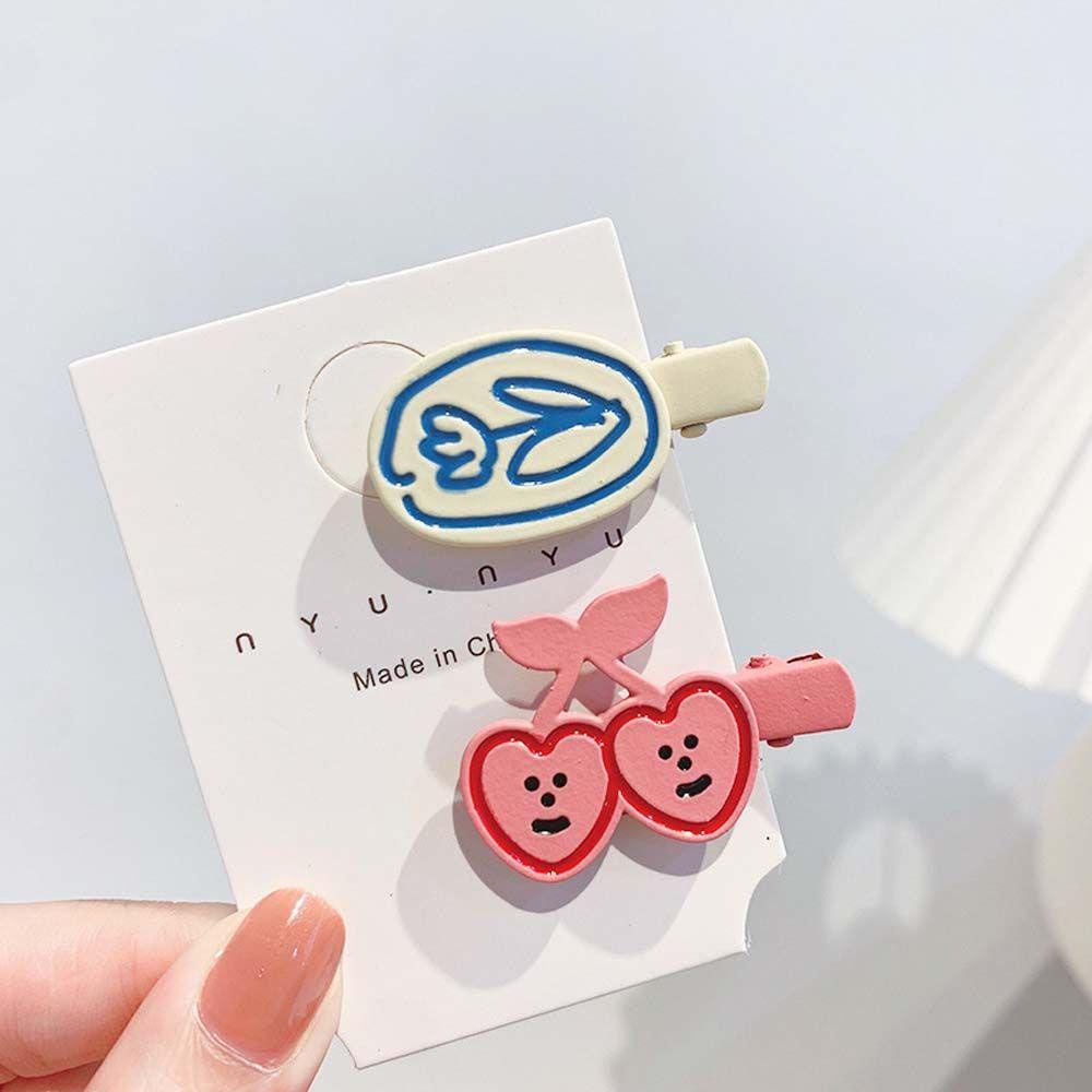 Kẹp Tóc Hoạt Hình Phong Cách Hàn Quốc Cho Nữ