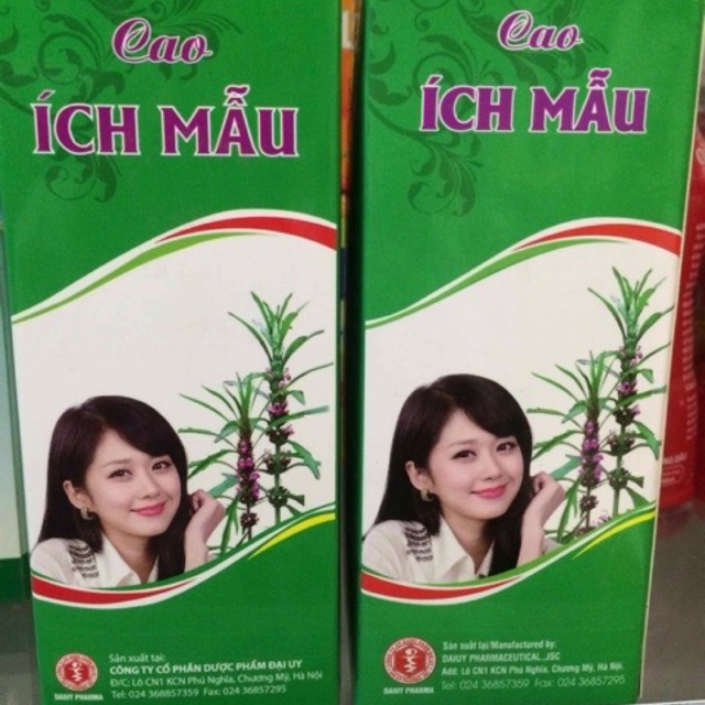 Siro cao ích mẫu -bổ huyết điều kinh chai 200ml