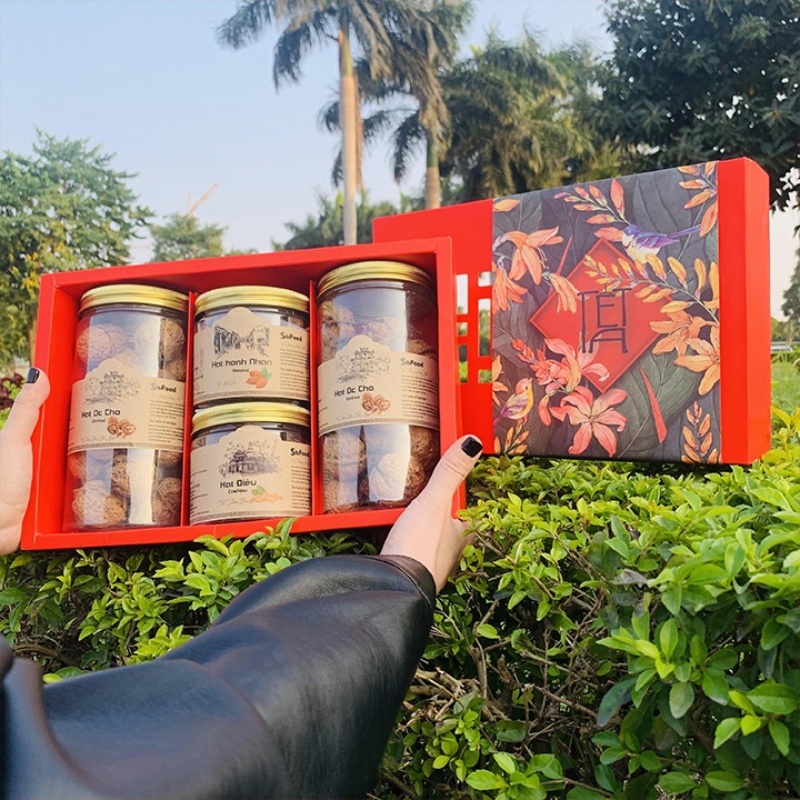 Hộp Quà Tết Phú Quý Phát Tài - Hộp Quà Tết 2022 - SibFood - SZ0521 | BigBuy360 - bigbuy360.vn