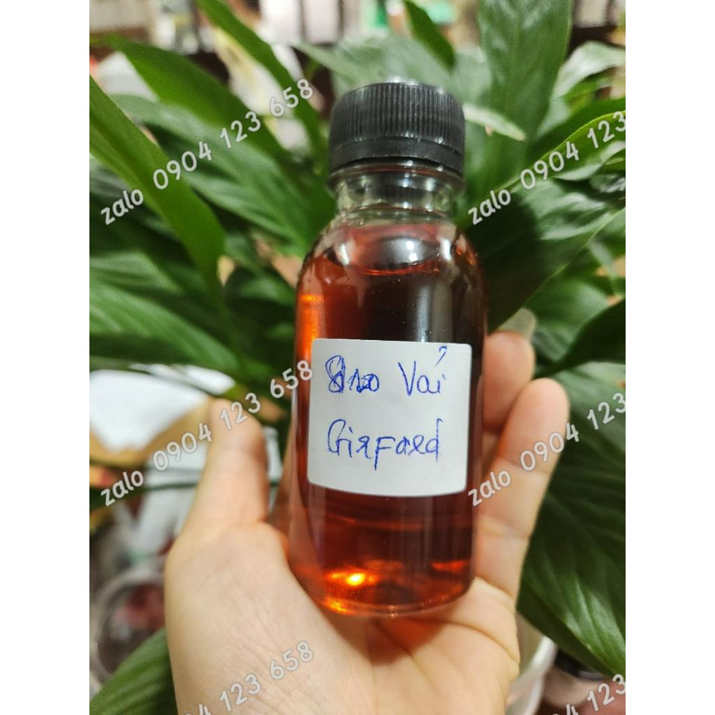 120ml siro Giffard vải - Sirô vị VẢI Giffard Litchi - hàng pháp - dùng test món