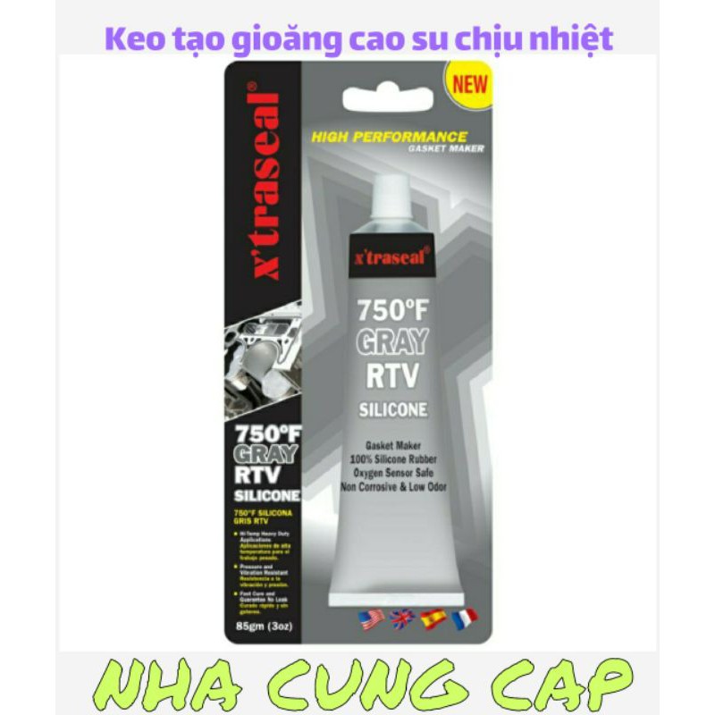 KEO TẠO GIOĂNG CAO SU CHỊU NHIỆT 85g