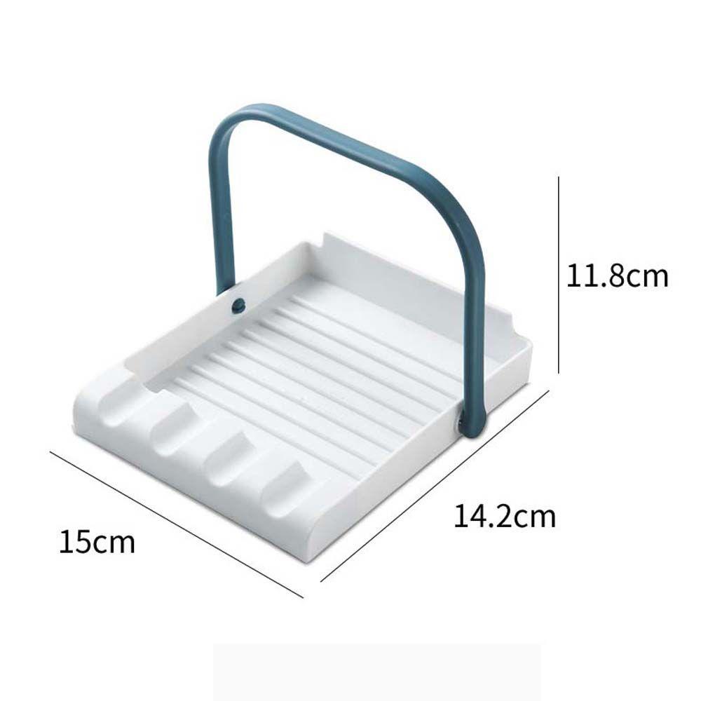 ELEGANT Giá Đỡ Nắp Nồi / Muỗng Nấu Ăn Đa Năng Kèm Móc Treo Tiện Dụng Cho