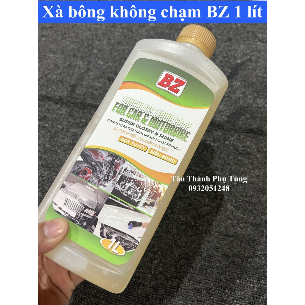 Xà bông không chạm BZ 1 lít tặng kèm khăn 3M siêu thấm