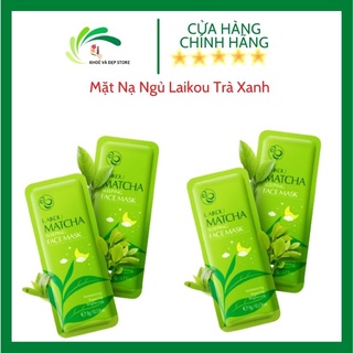  1 Gói Mặt Nạ Ngủ Matcha Trà Xanh Mask Thạch Laikou 