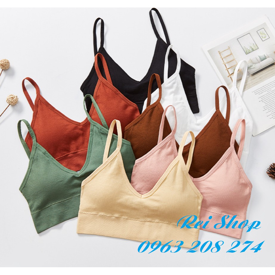 Áo Bra khoét chữ V năng động - Áo lót nữ