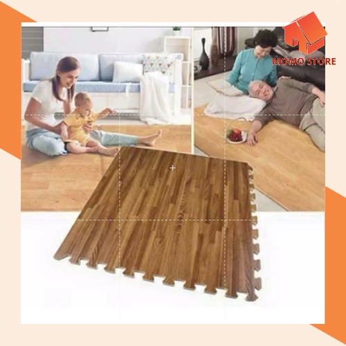 Bộ 6 Tấm Thảm Xốp Ghép Trải Sàn 60x60 cm