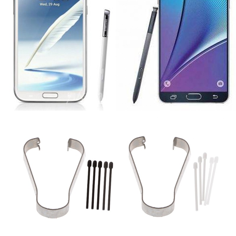 Ngòi Bút Cảm Ứng Thay Thế Cho Điện Thoại Samsung Galaxy Note 5 / 4 / 3 Kèm Kẹp