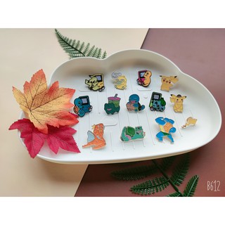 Pin cài Pikachu và các loại PKM