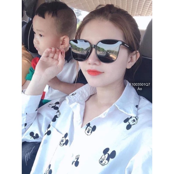 Áo len tay dài gài nút phối lai ren sang chảnh 1110