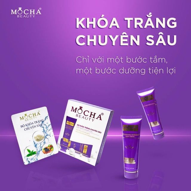 BỘ TẮM TRẮNG CHUYÊN SÂU MOCHA - MC09