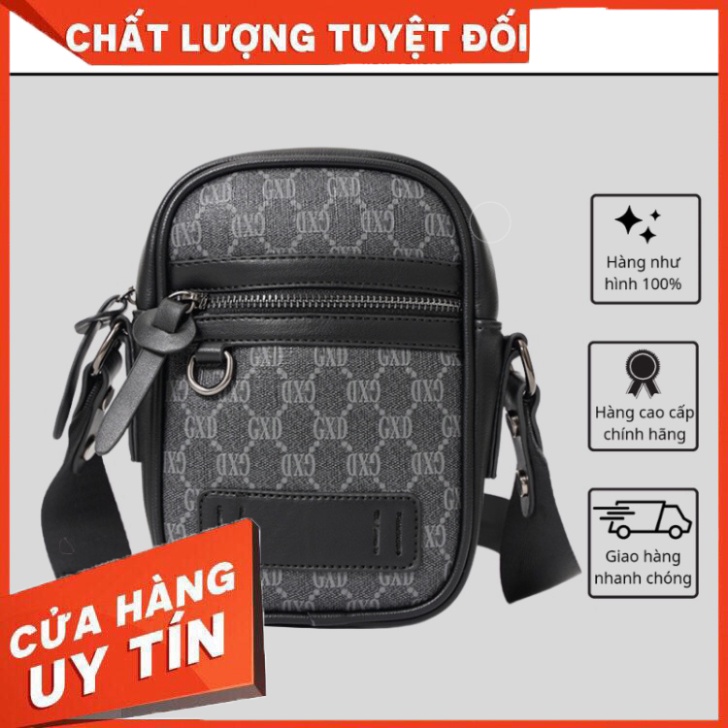 Túi Đeo Chéo Nam Nữ Nhỏ Gọn Da Pu Nhập Khẩu - Túi Xách Đeo Vai Nam Nữ Chống Nổ TĐCN10 | Trạm Shop - Hàng nhập khẩu