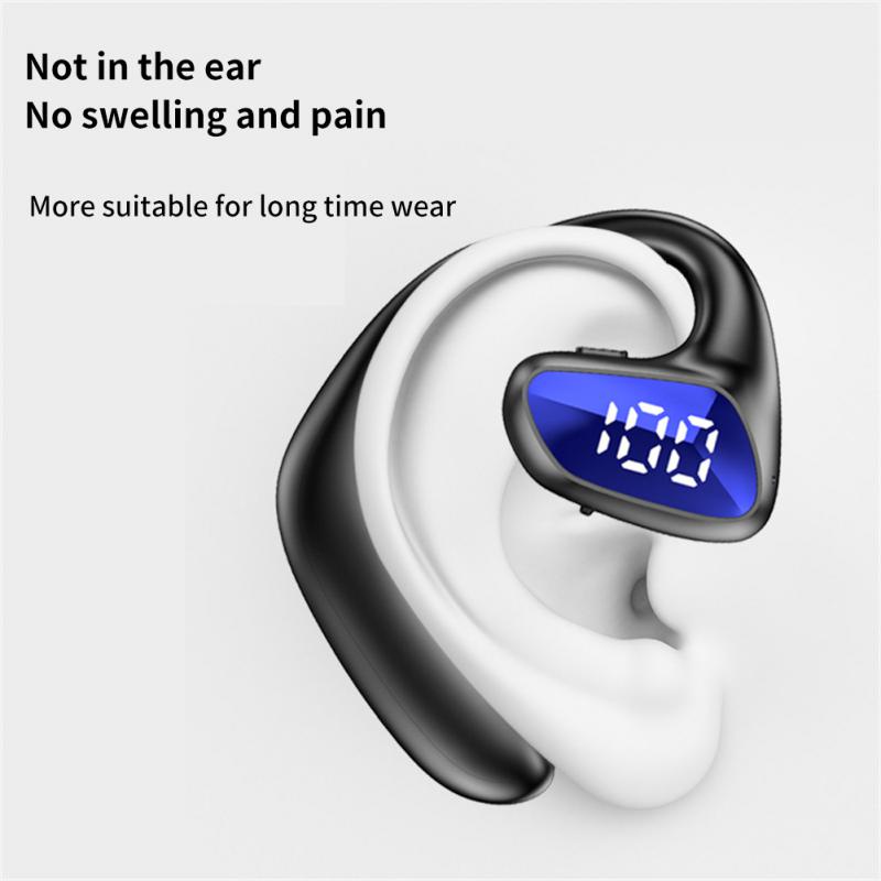 Tai nghe không dây Siêu Nhẹ Chống Thấm Nước Màn Hình LED Kỹ Thuật Số Phong Cách Doanh Nhân