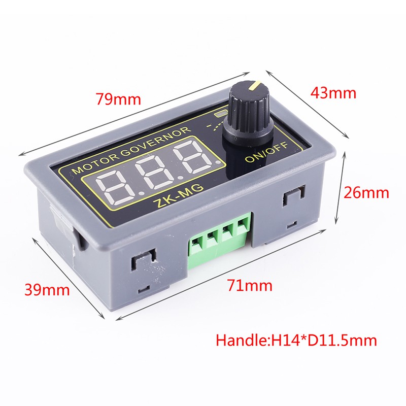 Bộ điều khiển tốc độ động cơ DC PWM công suất cao 5V 12V 24V 150W