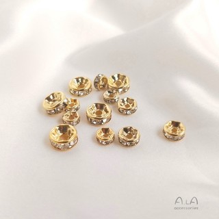 Nhẫn mạ vàng 18K 14k đính đá kim cương