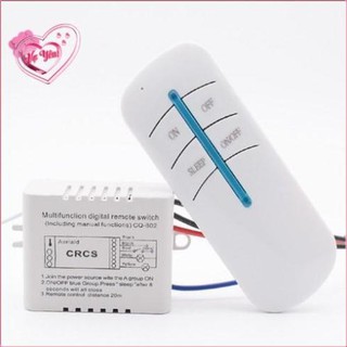 Công tắc điều khiển từ xa RF OVL2018 - Điều khiển bật tắt 1 và 2 thiết bị riêng biệt