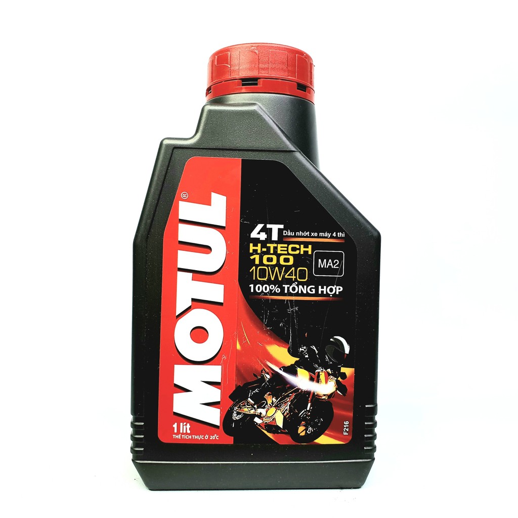 Nhớt tổng hợp xe Exciter, mô tô PKL Motul Hi-Tech 100 4T 10W40 1L